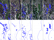 Central Valley, California/USA, Dec 2014 - Oct 2015, Landsat, WaterExtent, HySpeed Computing,geo service for water extent