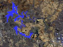 Vaal Dam, South Africa, October 2016, H2O, WaterExtent, HySpeed Computing, geo service for water extent