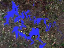Vaal Dam, South Africa, March 2017, H2O, WaterExtent, HySpeed Computing, geo service for water extent
